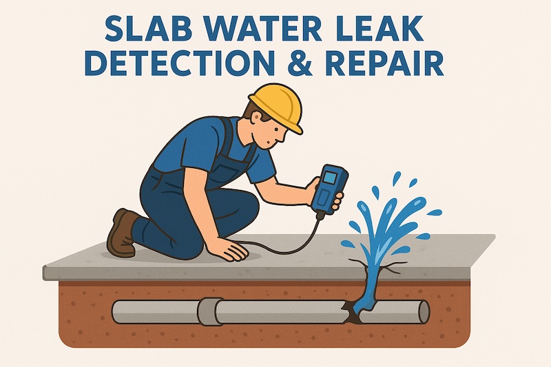 Protect Your Home’s Base with Slab Leak Detection in Edmondson Park